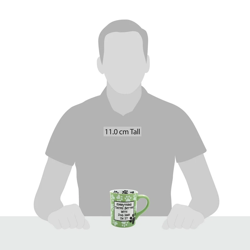 Taza de gres Our Name Is Mud “Dog Hair”, 16 OZ Foto 2 de 4