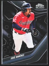 2023 Topps Chrome Black #36 José Ramírez