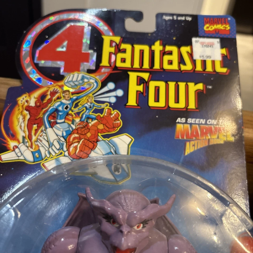 Figura de acción Marvel Fantastic Four Dragon Man ToyBiz 1994 NUEVA EN CAJA SELLADA Foto 3 de 4