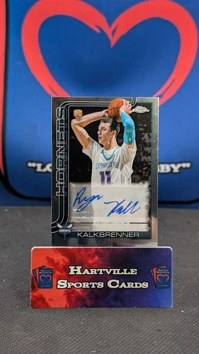 2025-26 Topps Chrome Ryan Kalkbrenner RC Auto #TCAR-RK Hornets
