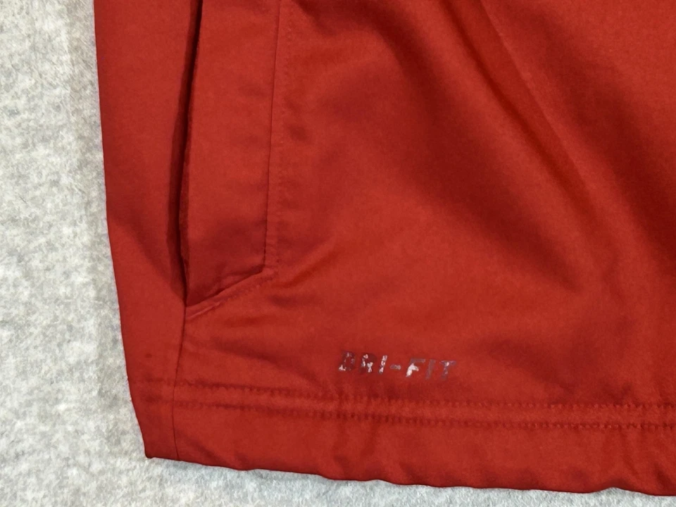 Куртка мужская Oklahoma Sooners большая NCAA футбол Nike Dri Fit на молнии красная оригинальное пальто - Изображение 3 из 4