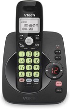 VTech VG134-11 DECT 6.0 Cordless Phone Black Bluetooth Answering System