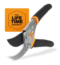 Fiskars Bypass Pruning Shears, 5/8-Inch Cut Capacity Garden Clippers