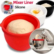 Mixaid Silicone Liners for Kitchenaid Tilt-Head 5 Qt Mixers Attachments Bowls US