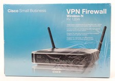 NEW Cisco Small Business VPN Firewall Wireless N RV 120W 802.11b/g/n; 6186681