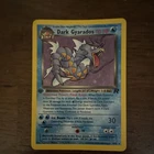 Pokémon Dark Gyarados Team Rocket Holo Rare 70 HP 8/82 Wizards English