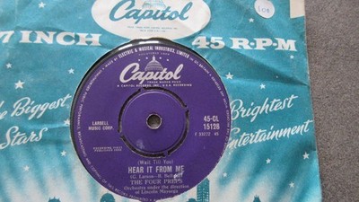 The Four Preps Got a Girl 7'' 1960 **EX+**