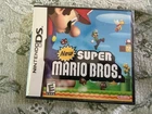 New Super Mario Bros. Nintendo DS Brand New Factory Sealed First Print Red Logo
