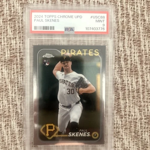 Psa 9 2024 Topps Chrome Update Series - Paul Skenes #USC88 (RC)