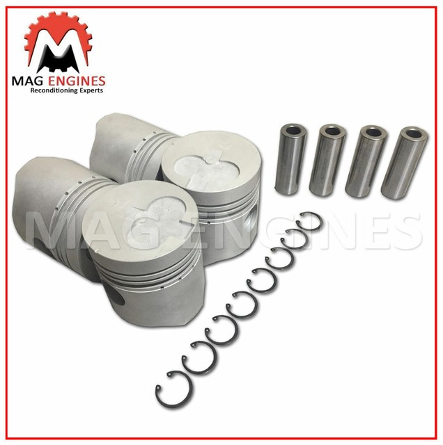 PISTON /& RING SET TOYOTA 14B-TURBO FOR DYNA /& TOYOACE 3.7 LTR DIESEL 1990-96