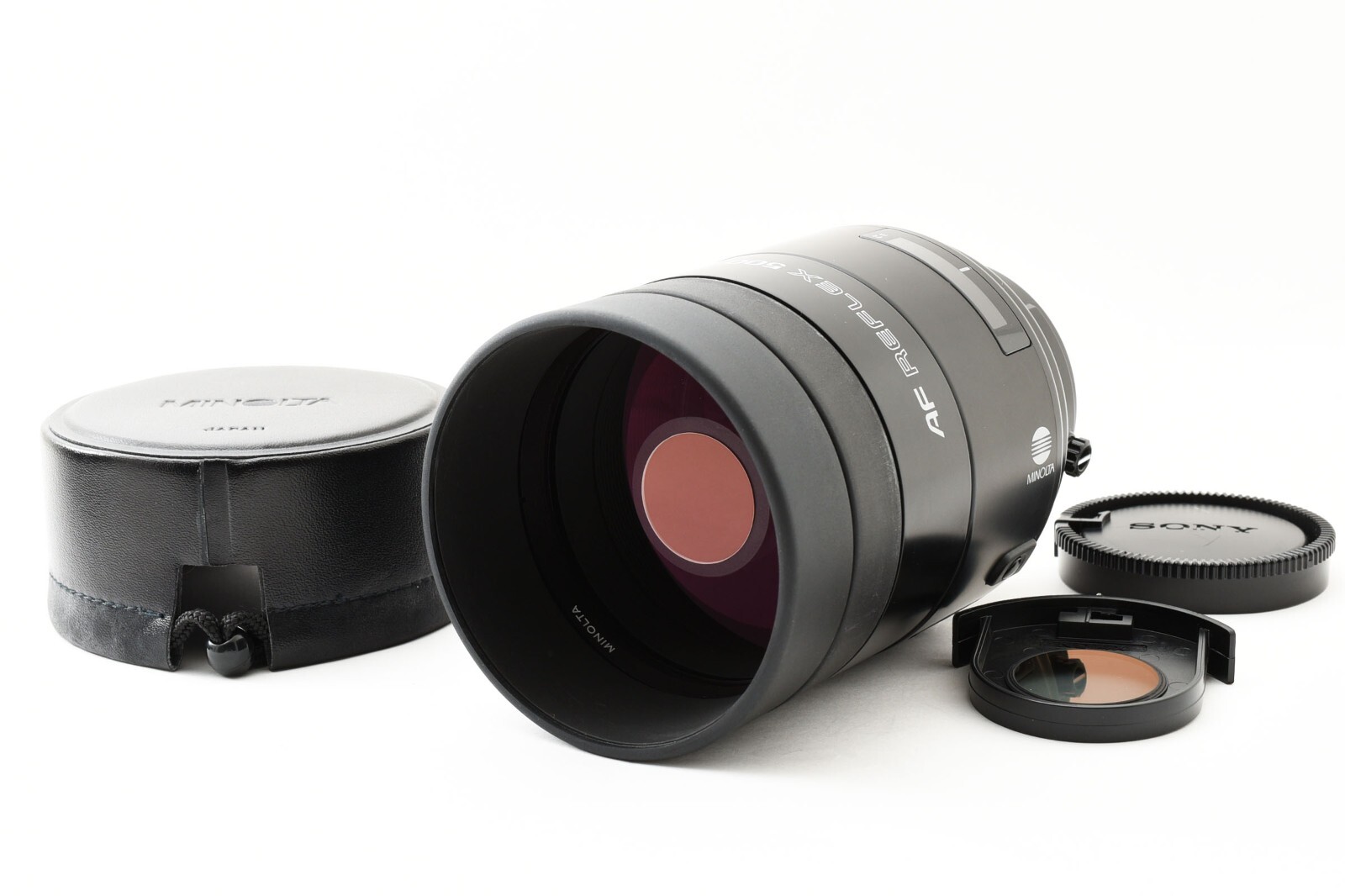 MINOLTA AF REFLEX 500mm F/8 Mirror Telephoto Lens for Sony A [Exc