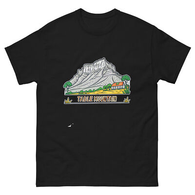 Table Mountain Attraction Landmark Travel T-Shirt