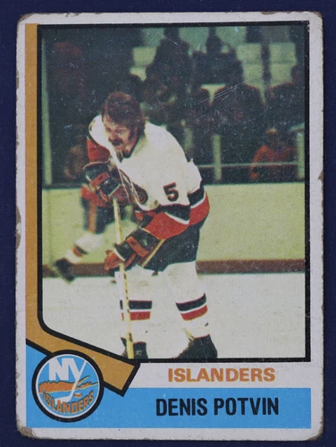 1974-75 Topps #195 Denis Potvin RC FR *inv5