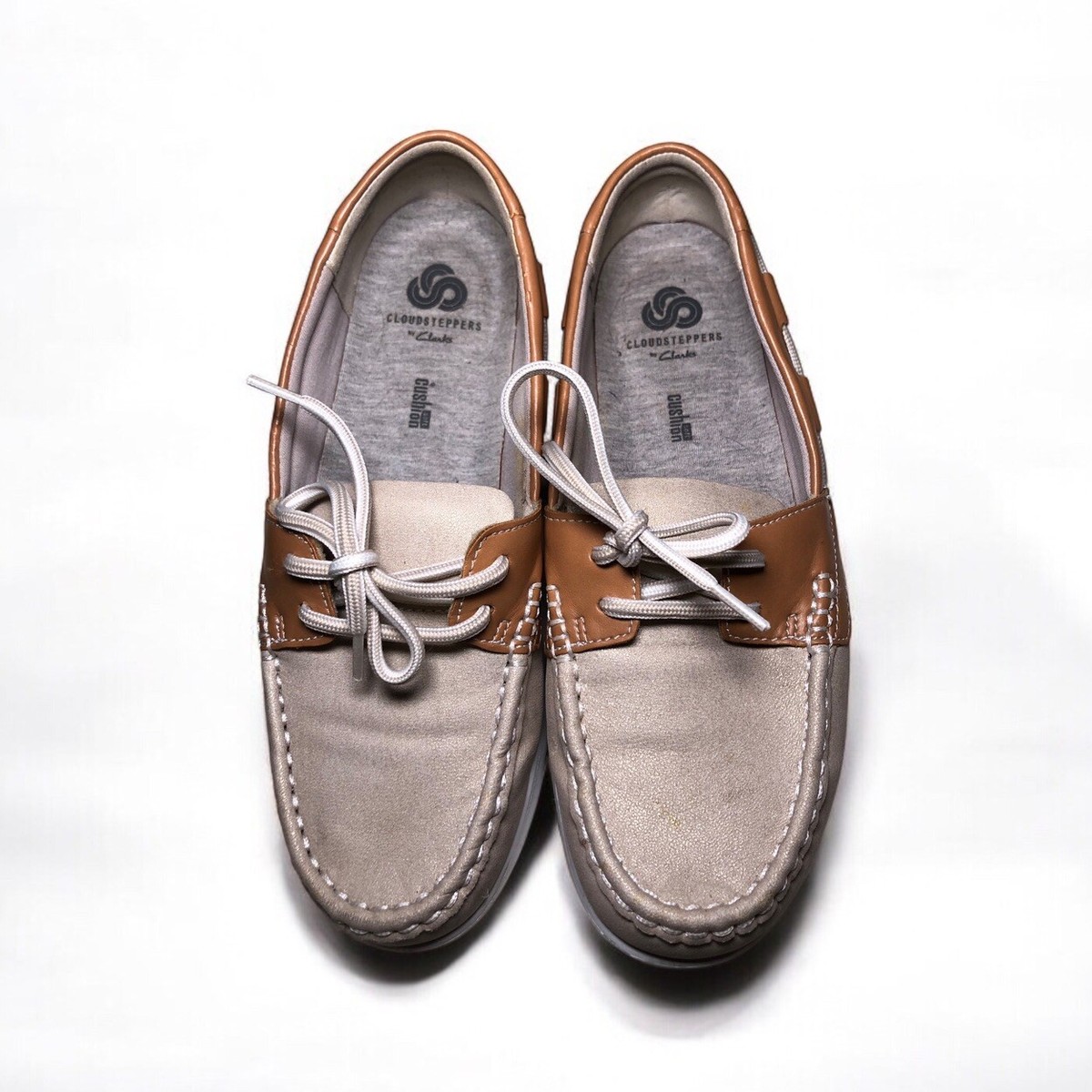 Clarks Cloudsteppers Clarks Mens Silver Clarks Cloudsteppers Mens