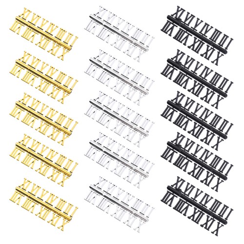 Sets Clock Numerals Replacement Roman Numerals Clock Mechanism Number - Foto 10 di 12