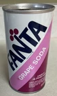 Vintage Fanta Grape Soda 12Oz. Steel Empty Can, Coca Cola Co.