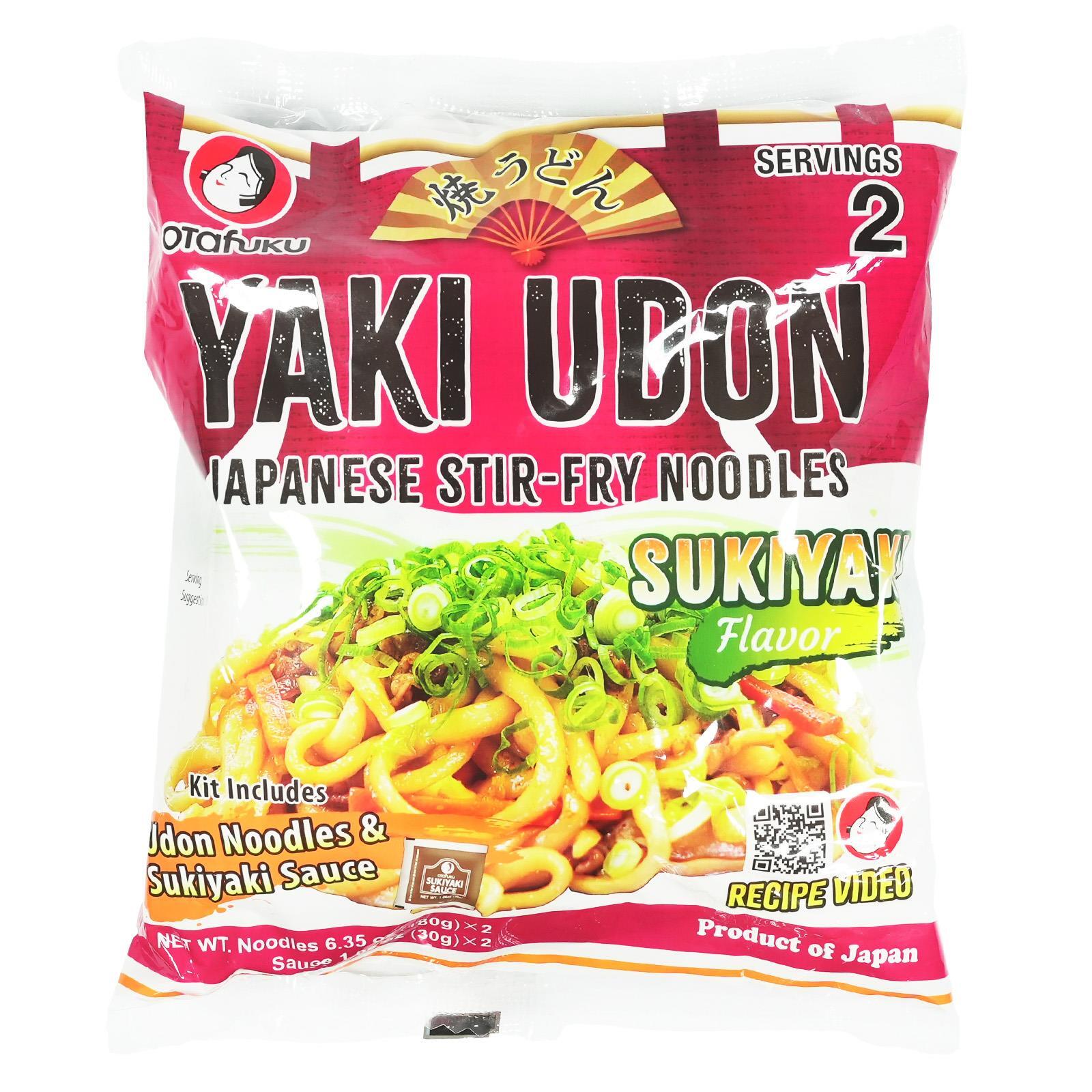 Otafuku Yaki Udon Nudeln Japanese Stir Fry Sukiyaki Flavor Udon noodles 420g