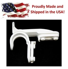 New White Plastic Latch Set Kit for Solar Group Standard Mailbox Repair Latch