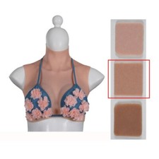 E Cup Cotton Filled Silicone Breast Color 2 Forms Fake Boobs Crossdresser