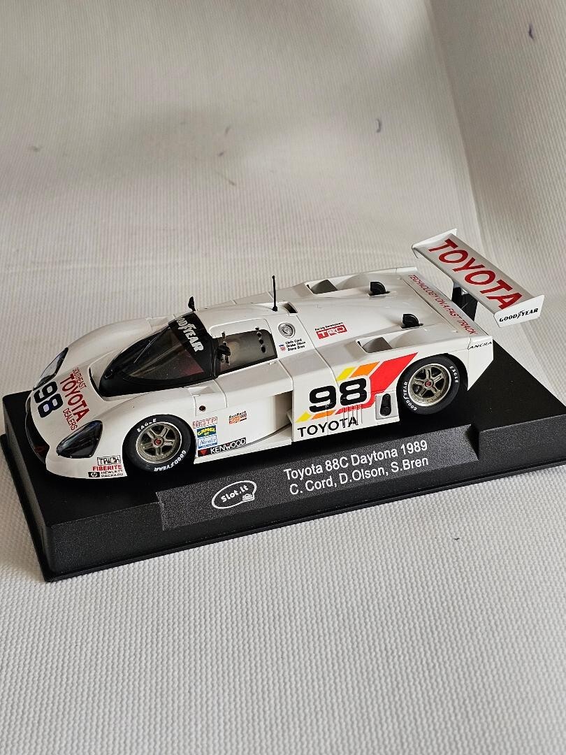 ** TOP Raro ** Slotit - Toyota 88C Daytona 1989 No.98 - en 1:32 CA19a