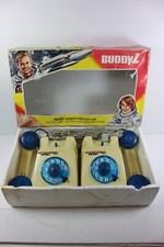 BUDDY L - 1960's NASASPACE INTERCOM SET w/ ORIGINAL BOX - Made in U.S.A.