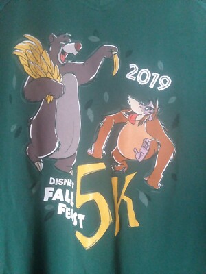 Run Disney Wine And Dine Half Marathon 2019 Fall Feast 5K Shirt