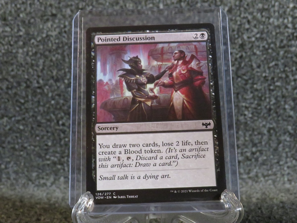 mtg card discussion MTG:Pointed - Innistrad: Crimson Vow lose 2 life CUBE][MKM] Intrude on the Mind