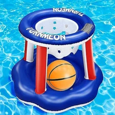 Inflatable Pool Basketball Hoop Pool Game Set Swimming Pool Toys Water Floats