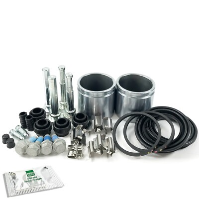2 FRONT CALIPER REPAIR KIT PISTON SLIDER PIN SHIMS FIT: MAZDA RX8 2003- BCO1054A