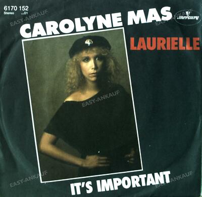 Carolyne Mas - Laurielle 7in 1981 (VG+/VG+) '