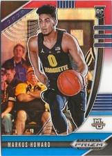 2020-21 Panini Prizm Markus Howard Red White Blue Prizm SP RC