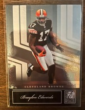 2007 Donruss Elite Football Card #24 Braylon Edwards Cleveland Browns