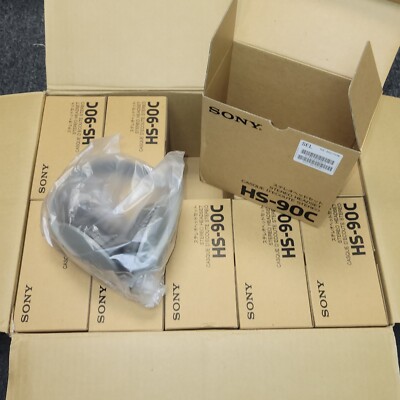 10x Vintage SONY HS-90C Stereo Headphones / Headset with Mic -- BRAND NEW