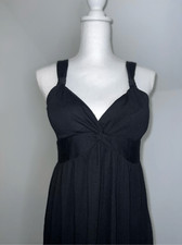 Women’s Sleeveless Black Maxi/Midi Casual Dress PL
