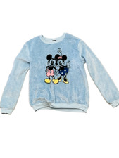 Walt Disney Kids Shirt vtg store world Disneyland Minnie Mouse XS soft blue girl