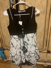 Minidress Black and White size 1