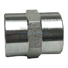 STEEL COUPLER 3/8" FNPT x 3/8" FNPT FEMALE NPT HYDRUALIC/FUEL/AIR/WOG