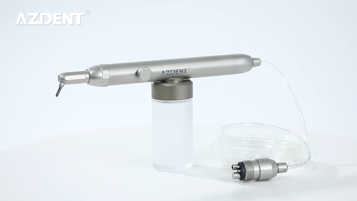 Micro-blast Dentaire AZDENT à Oxyde D'aluminium - Polisseuse à Air 2 Trous, Neuve