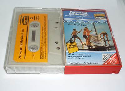 2 Hörspielkassetten - Ferien auf Saltkrokan 1. + 2. Teil ( Folgen A. Lindgren )