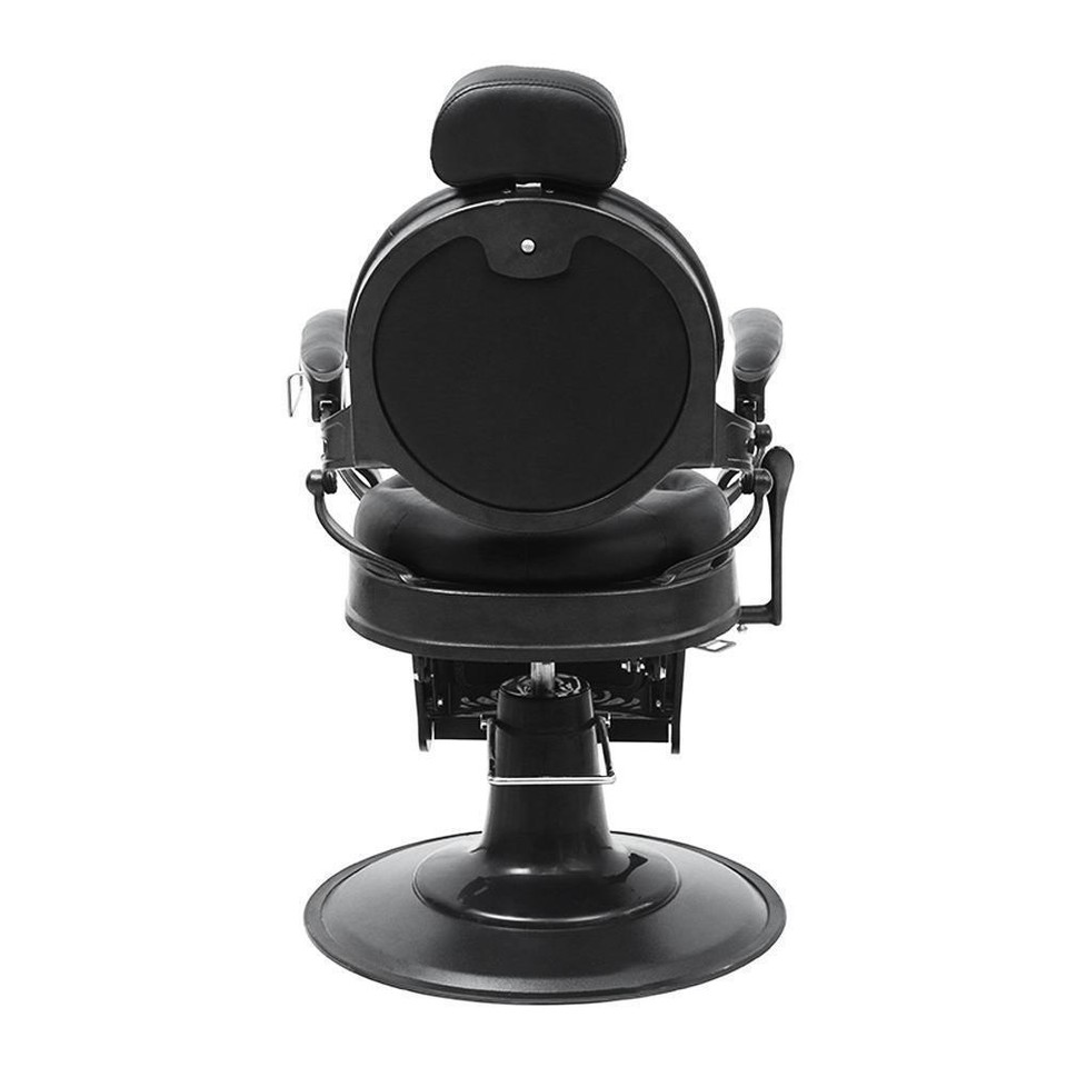 360° Swivel Metal Vintage Barber Chair Hydraulic Recline Salon Beauty