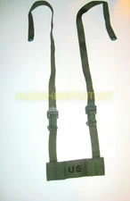 US VIETNAM ERA M1956 CANVAS FIELD BUTT PACK ADAPTER STRAP WEB GEAR EXCELLENT
