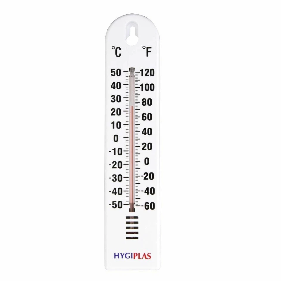 Hygiplas Wall Thermometer with Display -40 to °C / -40 to  122°F