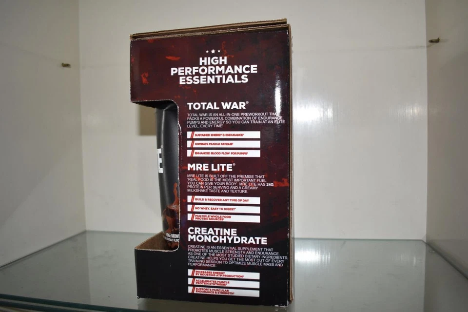 REDCON1 Premium Supplement Starter Set Total War, Creatine Monohydrate, MRE Lite - Image 2 of 4