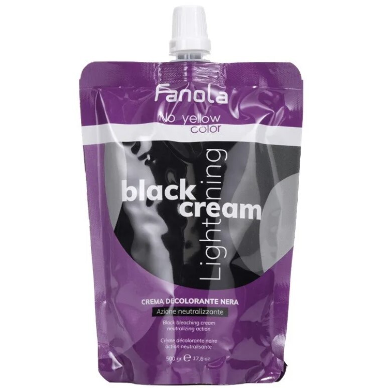 FANOLA NO YELLOW Crema Decolorante Nera Neutralizzante 500gr.