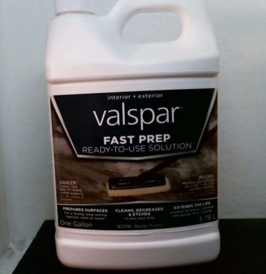 Valspar 82096 Fast Prep Ready-to-use Solution, 1 Gallon, FREE SHIPPING