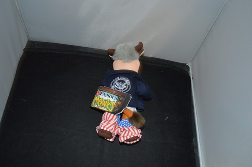VTG Funny Famous Meanies Pants Down Bill Clinton Plush w/ Tags 8" W3 - Picture 3 of 3