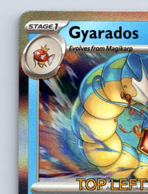 Stage 1 Gyarados HP 180 Revegeful Storm Berserker Tackle Blue