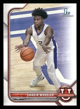 2021/22 Topps Bowman University Basketball  - Base - #46  Shavir Wheeler