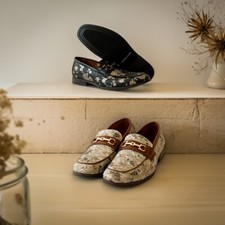 Ferro Aldo DARRELL Mens Floral Loafers & Slip...