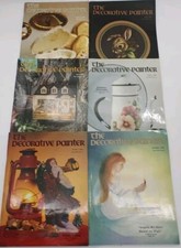 The Decorative Painter Magazine 6 Issues/year 1989 Tole Art Crafting Patterns